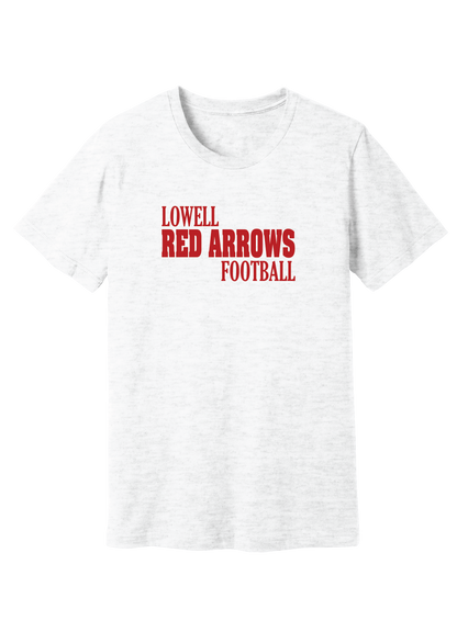 Lowell Red Arrow Football 7 T-Shirt