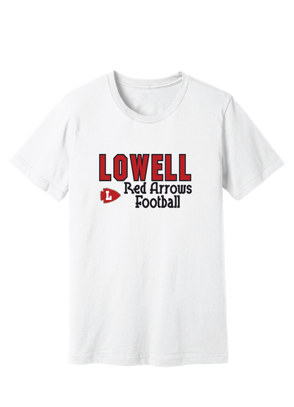 Lowell Red Arrow Football 8 T-Shirt