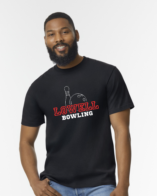 Lowell Red Arrow Bowling Tee