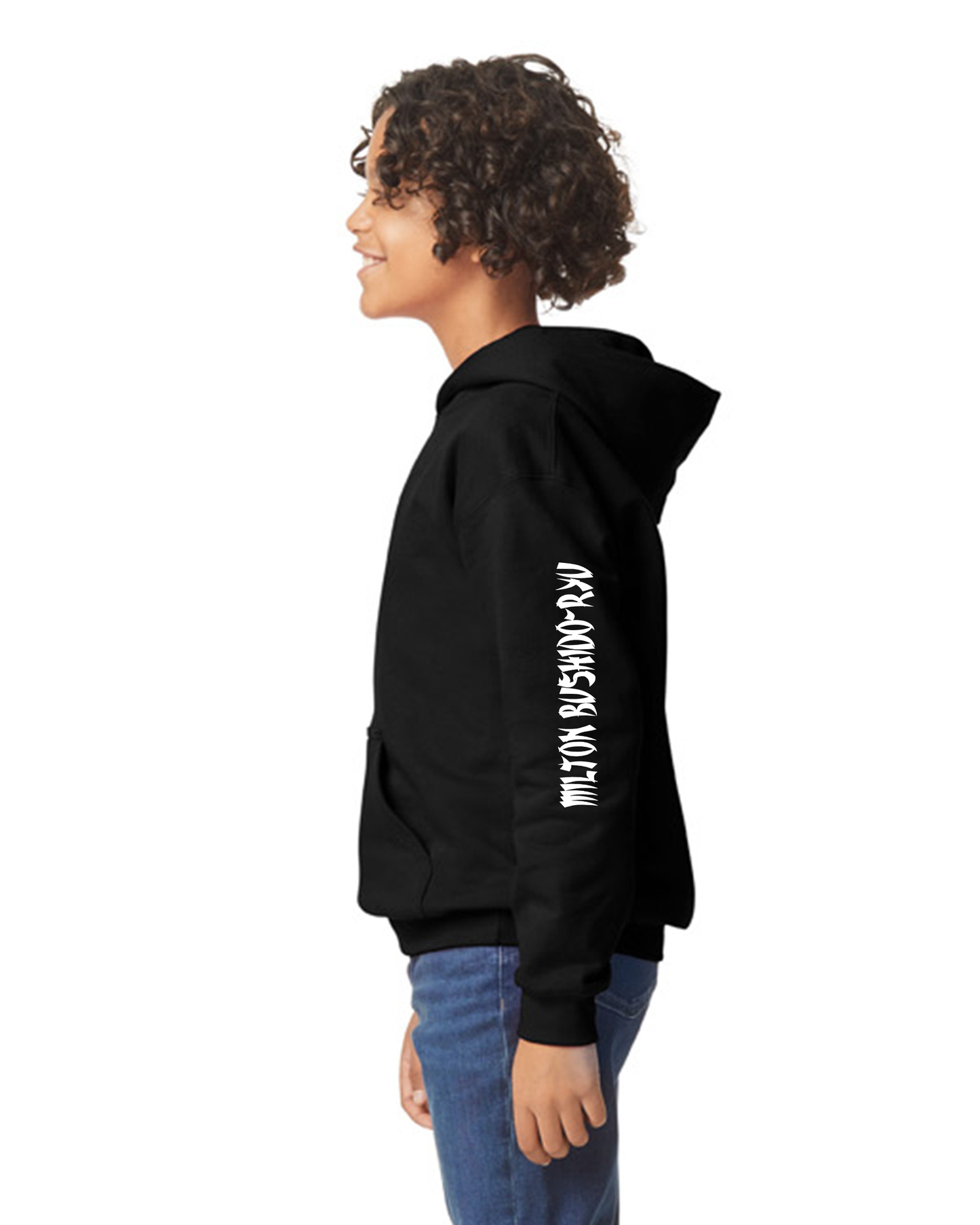 Youth Milton Bushido-Ryu Hoodie Black