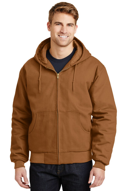 CornerStone® - Duck Cloth Hooded Work Jacket.  J763H