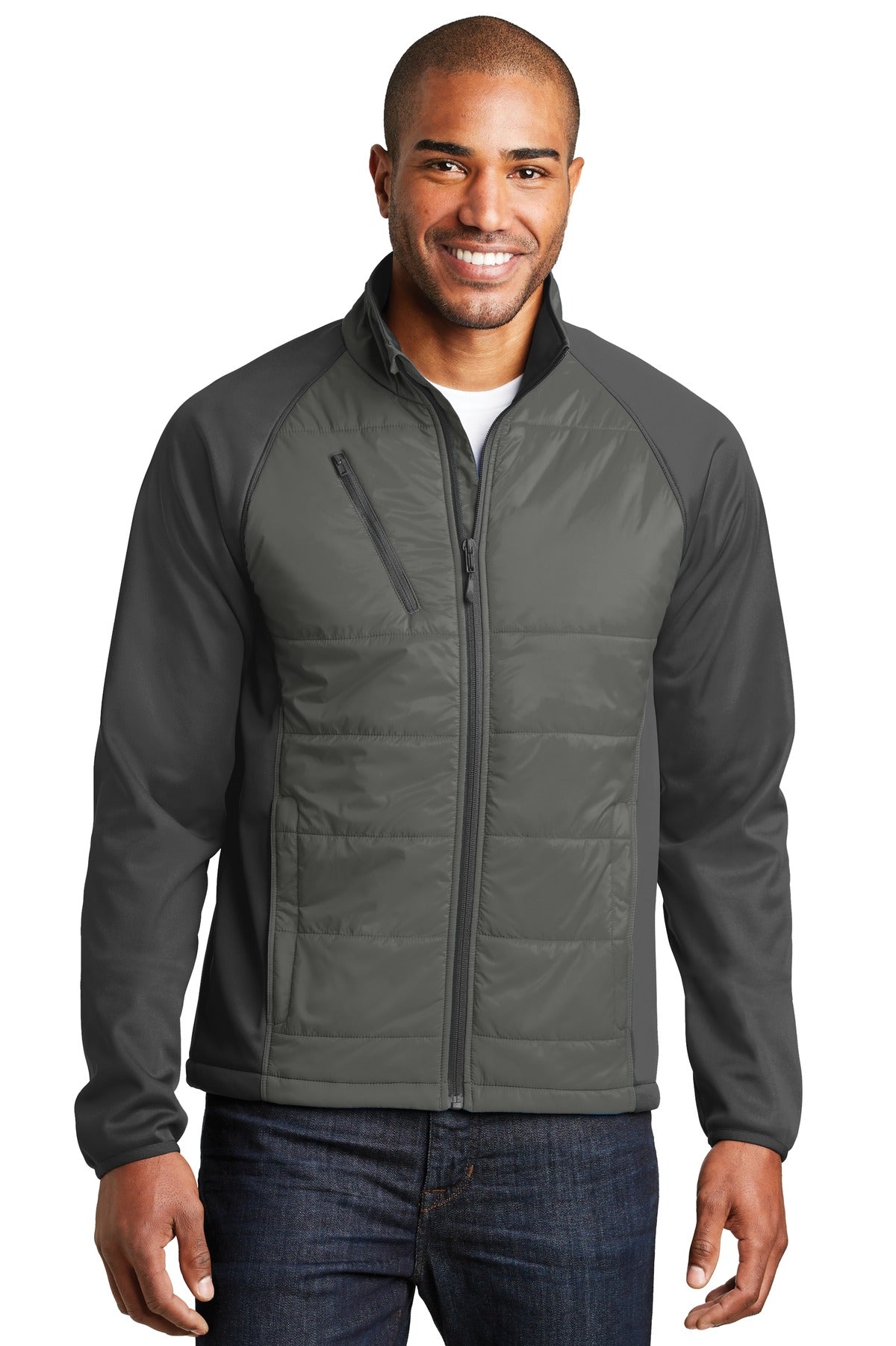 Port Authority® Hybrid Soft Shell Jacket. J787