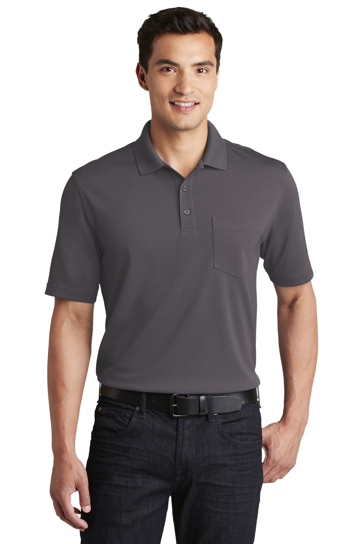 Port Authority® Dry Zone® UV Micro-Mesh Pocket Polo. K110P