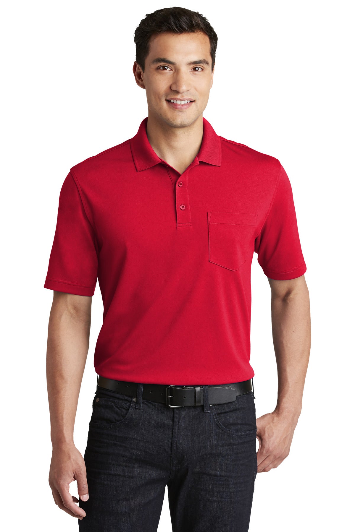 Port Authority® Dry Zone® UV Micro-Mesh Pocket Polo. K110P