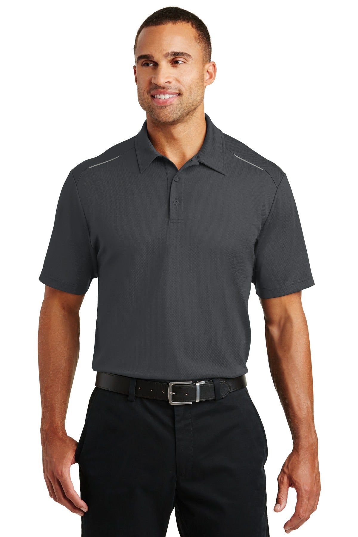 Port Authority® Pinpoint Mesh Polo. K580