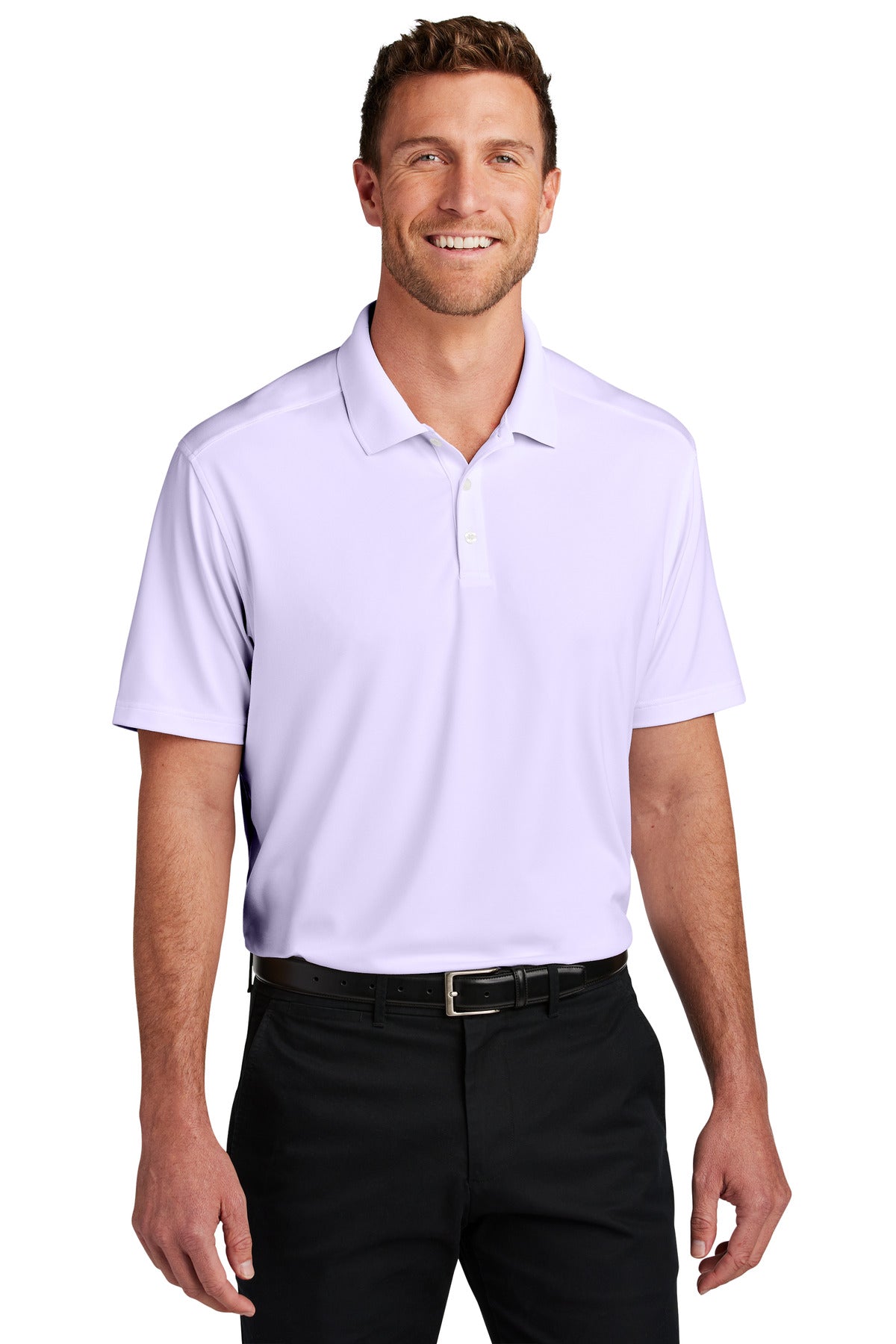 Port Authority® City Stretch Flat Knit Polo K683