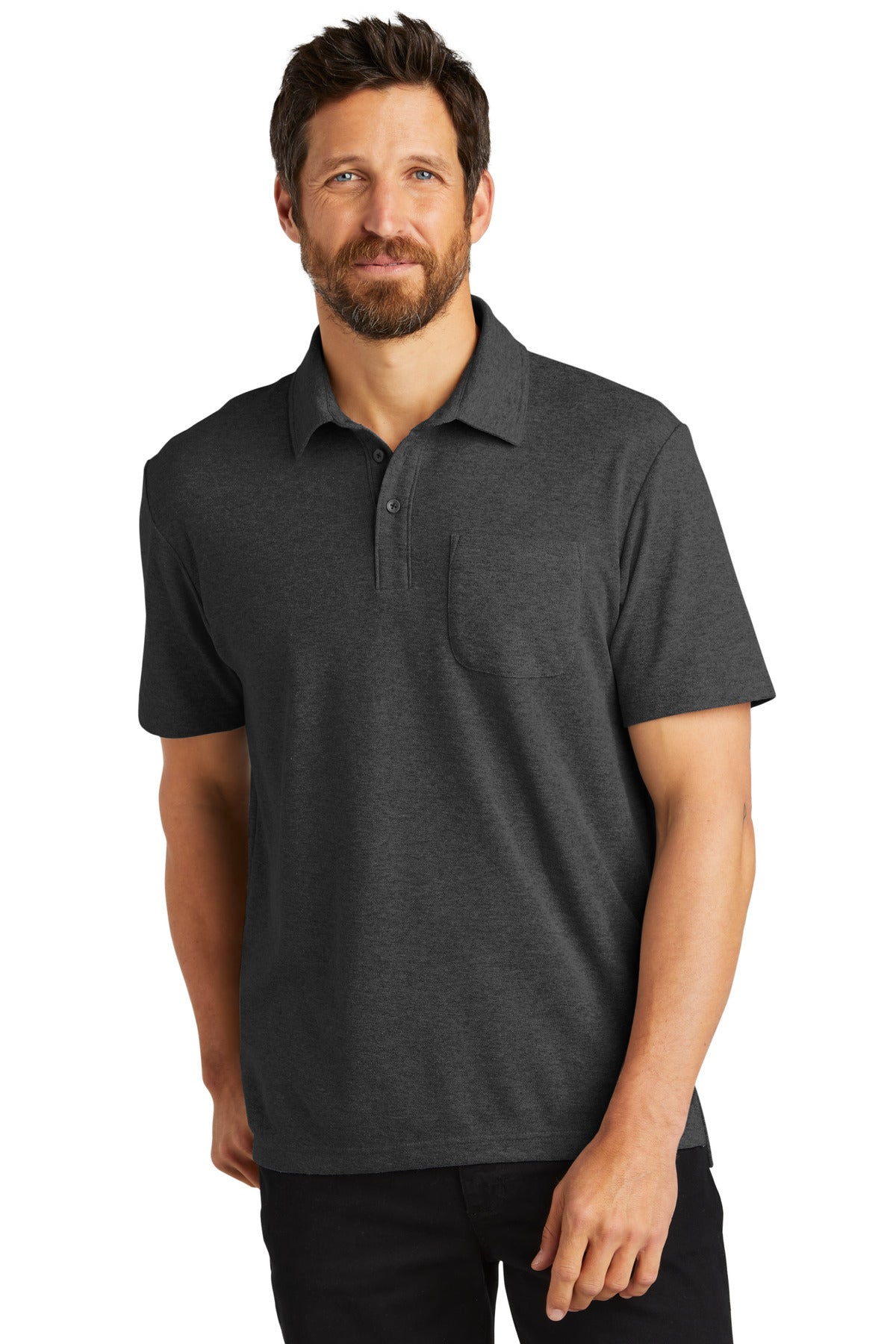 Port Authority ®  C-FREE ®  Cotton Blend Pique Pocket Polo K868