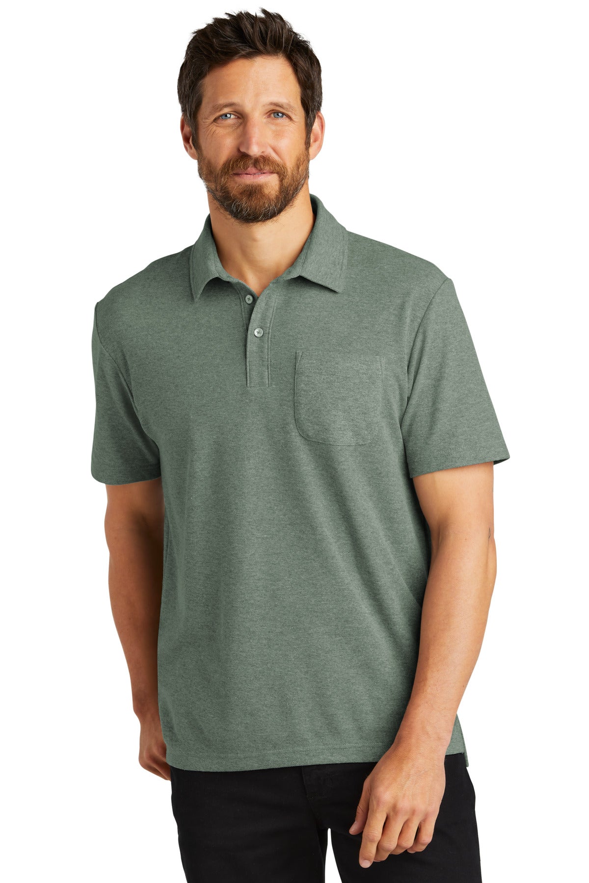 Port Authority ®  C-FREE ®  Cotton Blend Pique Pocket Polo K868