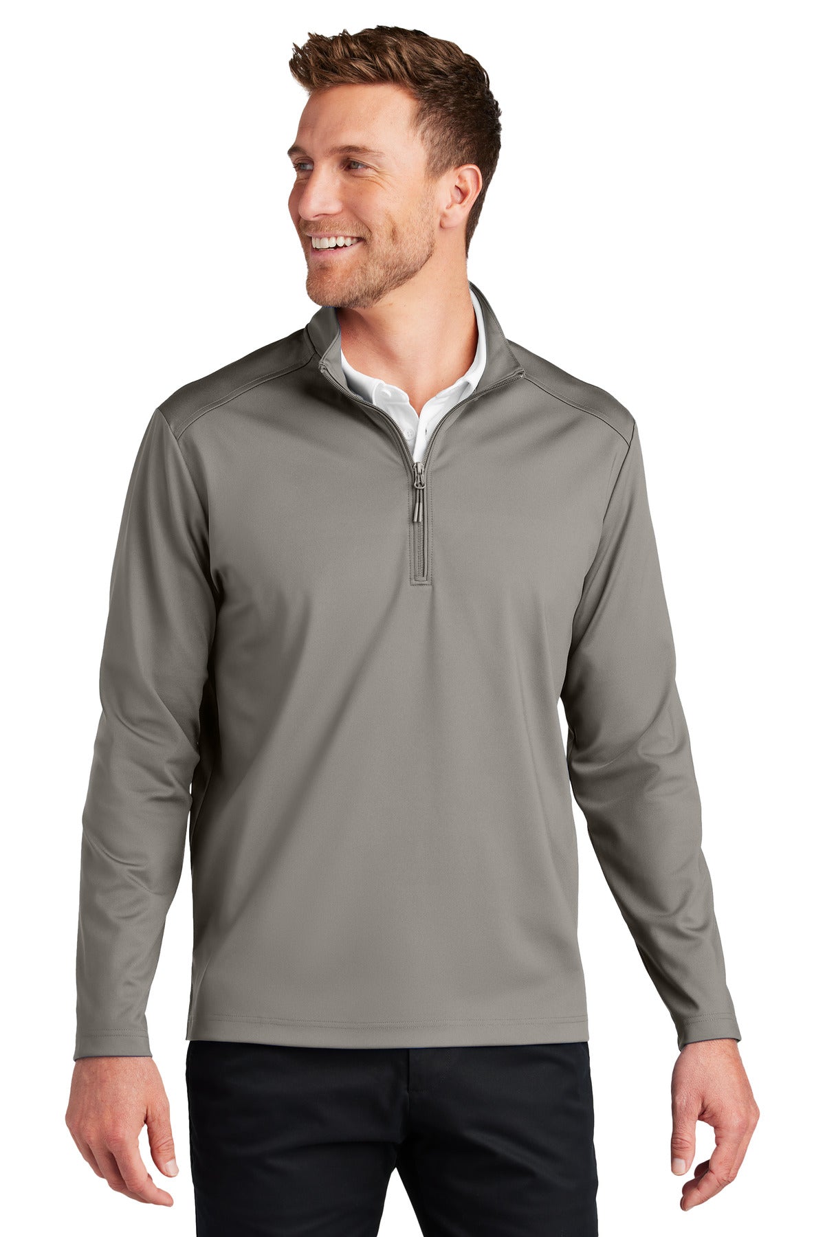 Port Authority® C-FREE® Double Knit 1/4-Zip K880