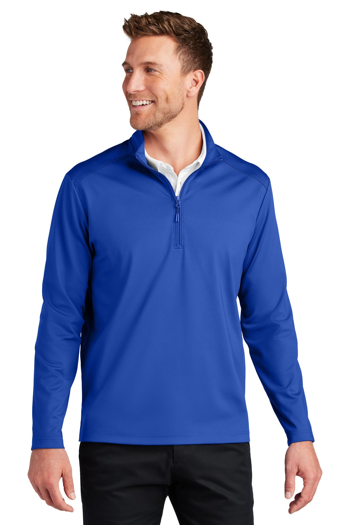 Port Authority® C-FREE® Double Knit 1/4-Zip K880