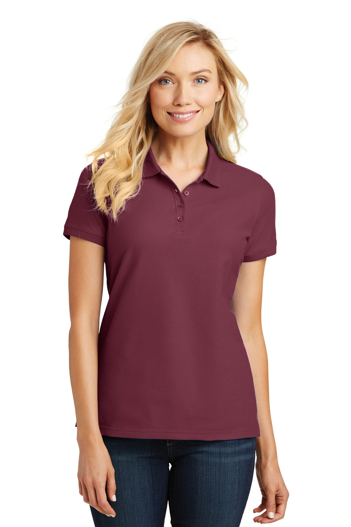 Port Authority® Ladies Core Classic Pique Polo. L100