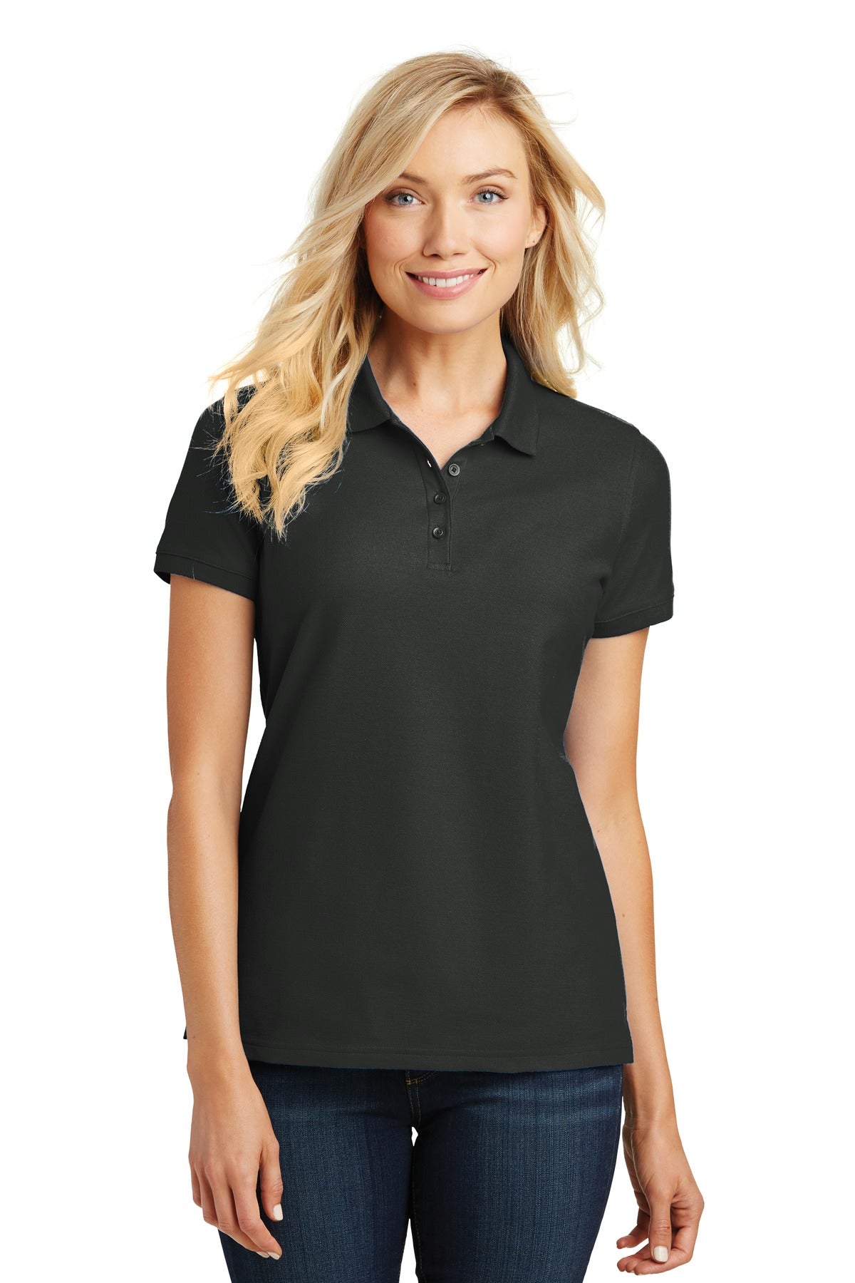 Port Authority® Ladies Core Classic Pique Polo. L100