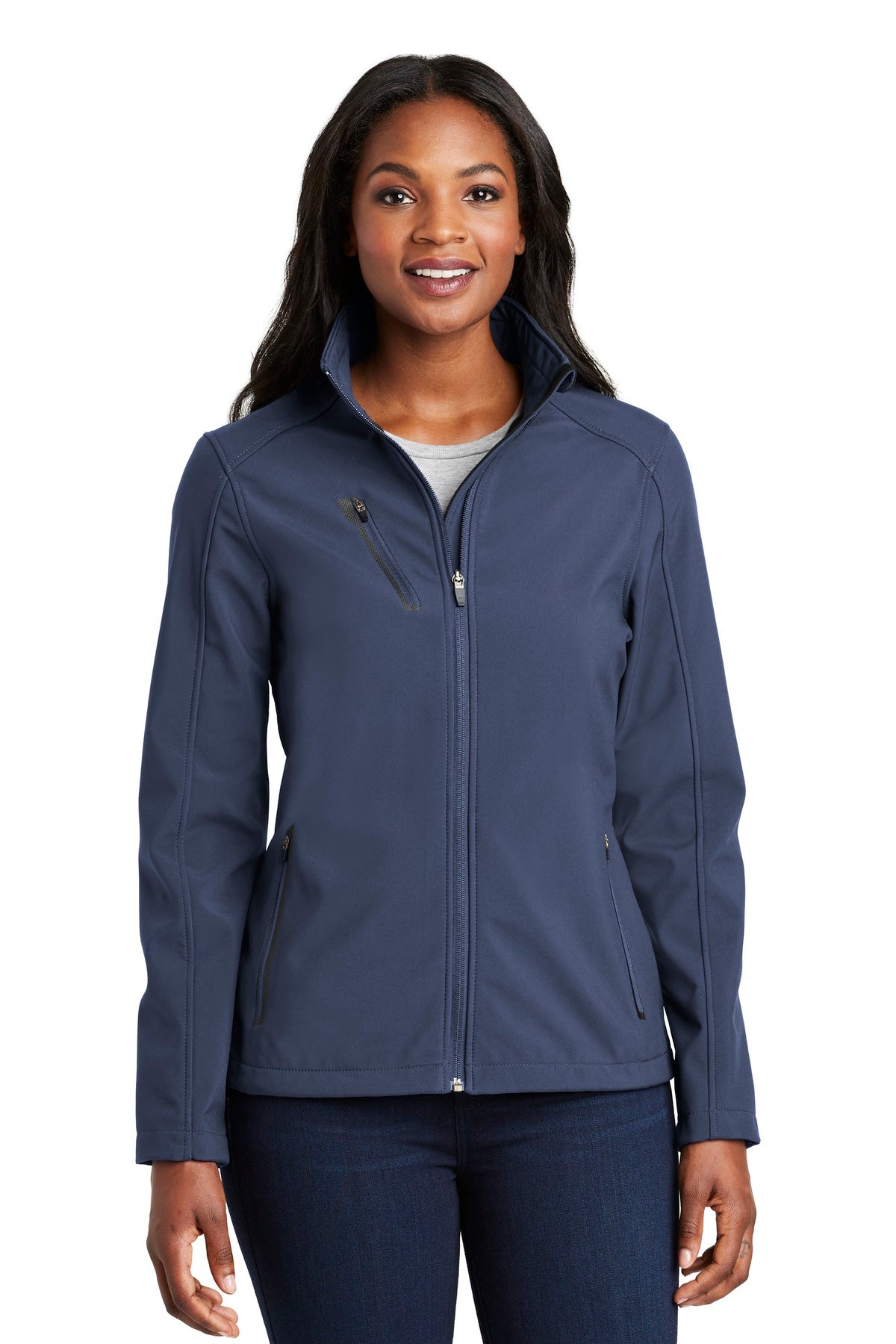 Port Authority® Ladies Welded Soft Shell Jacket. L324