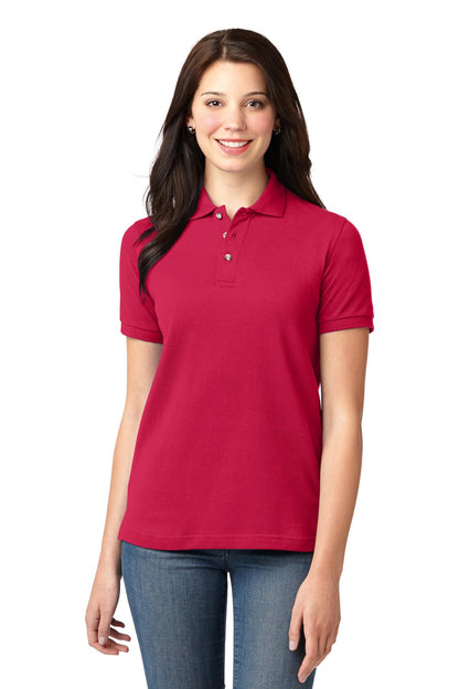 Port Authority ®  Women's Heavyweight Cotton Pique Polo.  L420