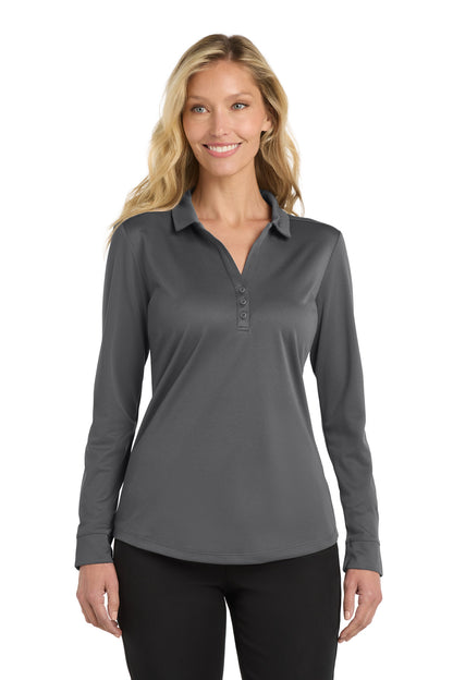 Port Authority  ®  Women's Silk Touch  ™   Performance Long Sleeve Polo. L540LS