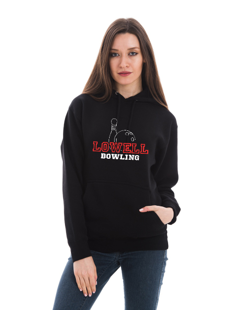Lowell Red Arrow Bowling Premium Pullover Hoodie