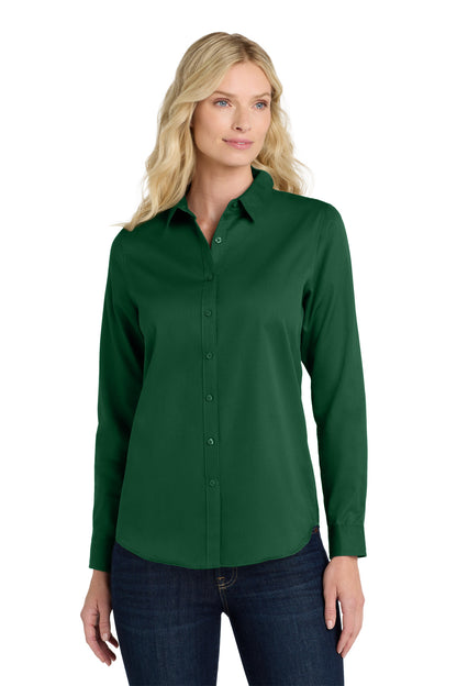 Port Authority ®  Women's Long Sleeve SuperPro React ™ Twill Shirt. LW808