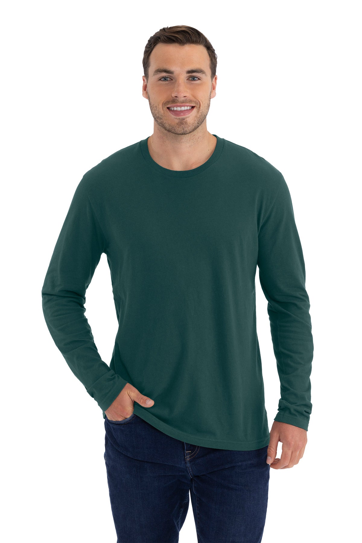 Next Level Apparel ®  Cotton Long Sleeve Tee. NL3601