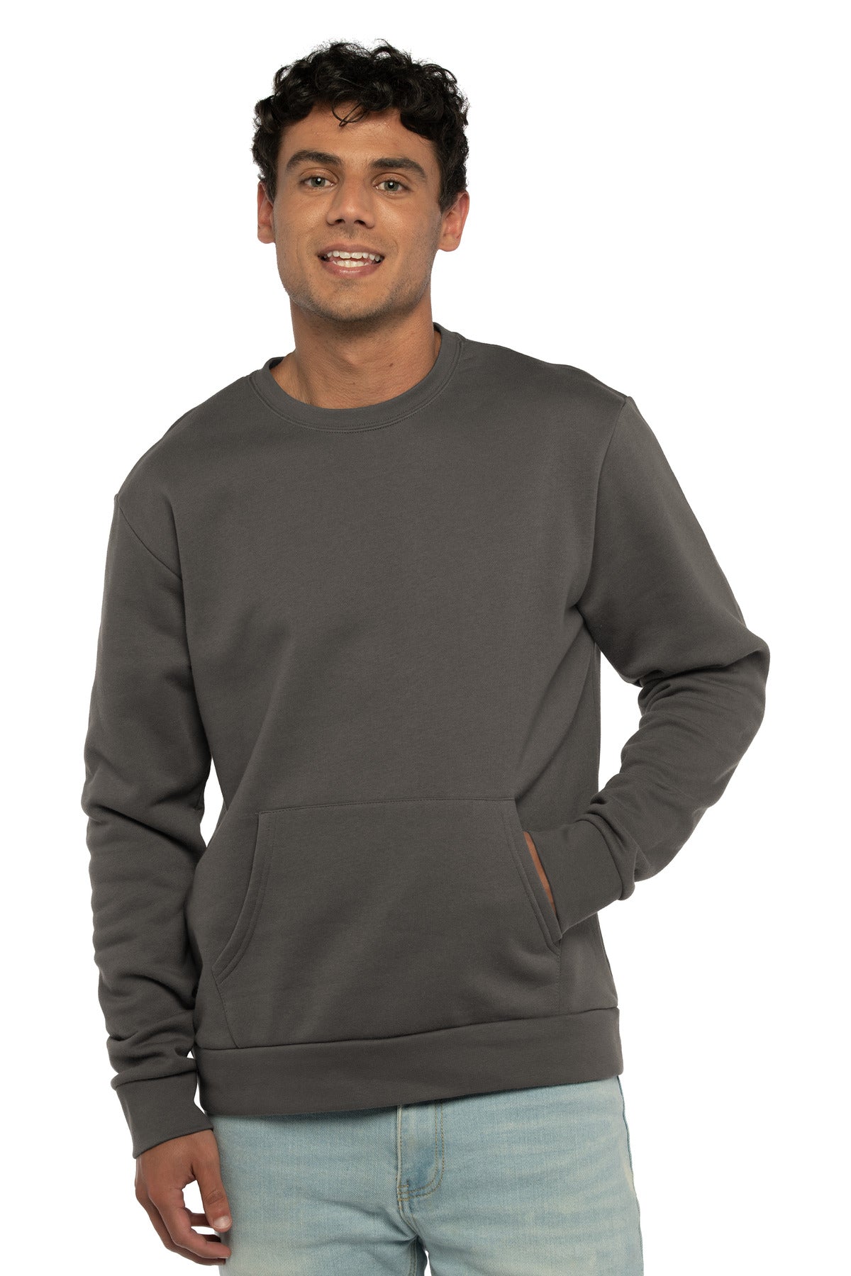 Next Level Apparel ®  Santa Barbara Pocket Sweatshirt NL9001