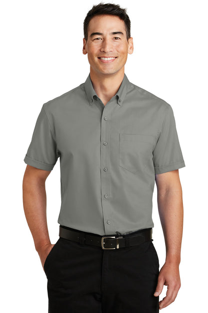 Port Authority ®  Short Sleeve SuperPro ™  Twill Shirt. S664