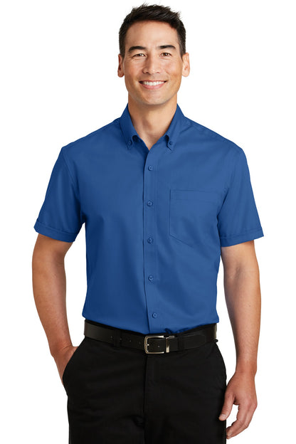 Port Authority ®  Short Sleeve SuperPro ™  Twill Shirt. S664