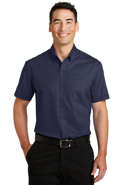 Port Authority ®  Short Sleeve SuperPro ™  Twill Shirt. S664