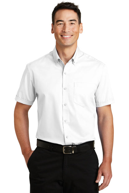 Port Authority ®  Short Sleeve SuperPro ™  Twill Shirt. S664