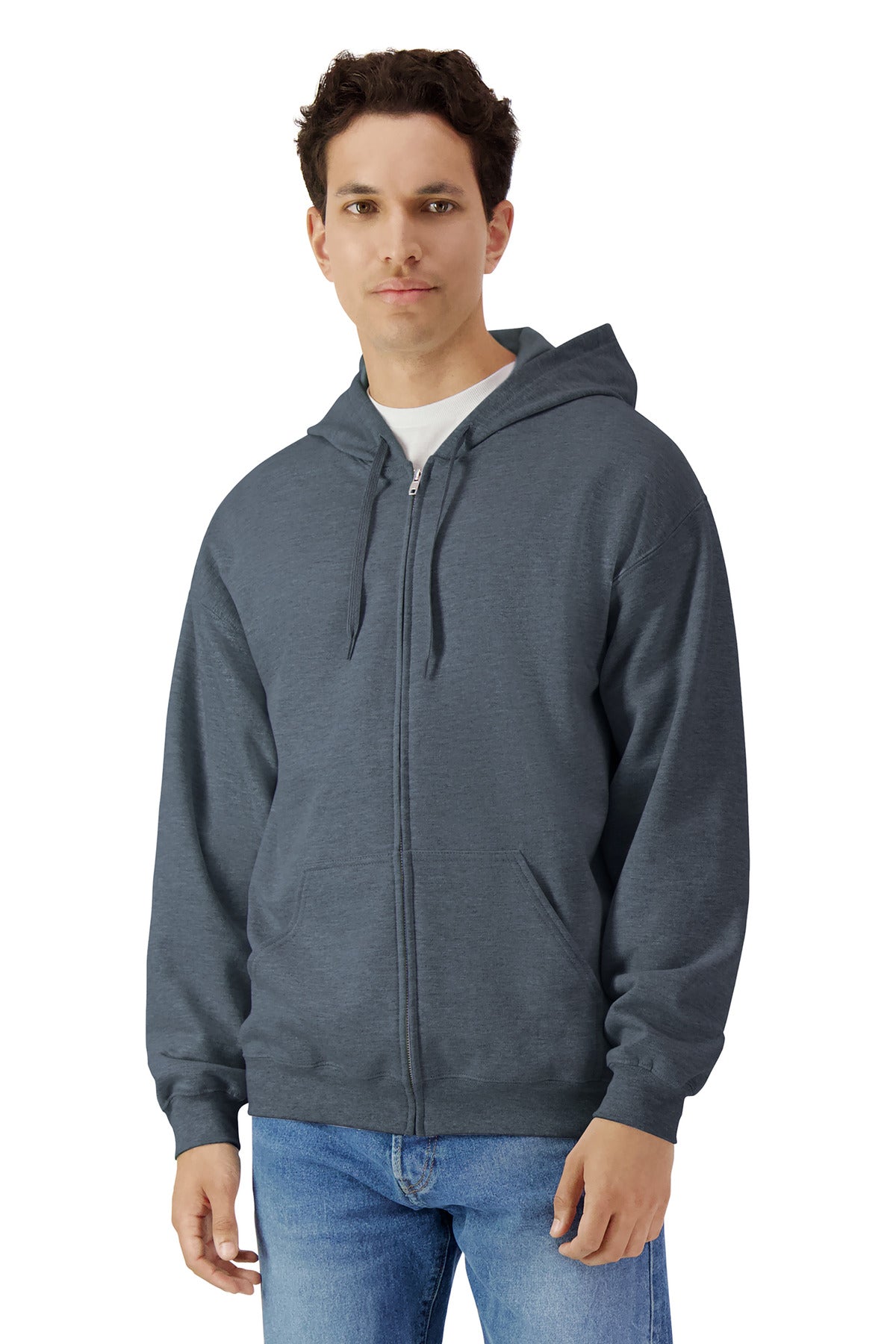 Gildan Softstyle ®  Midweight Fleece Full-Zip Hooded Sweatshirt SF600