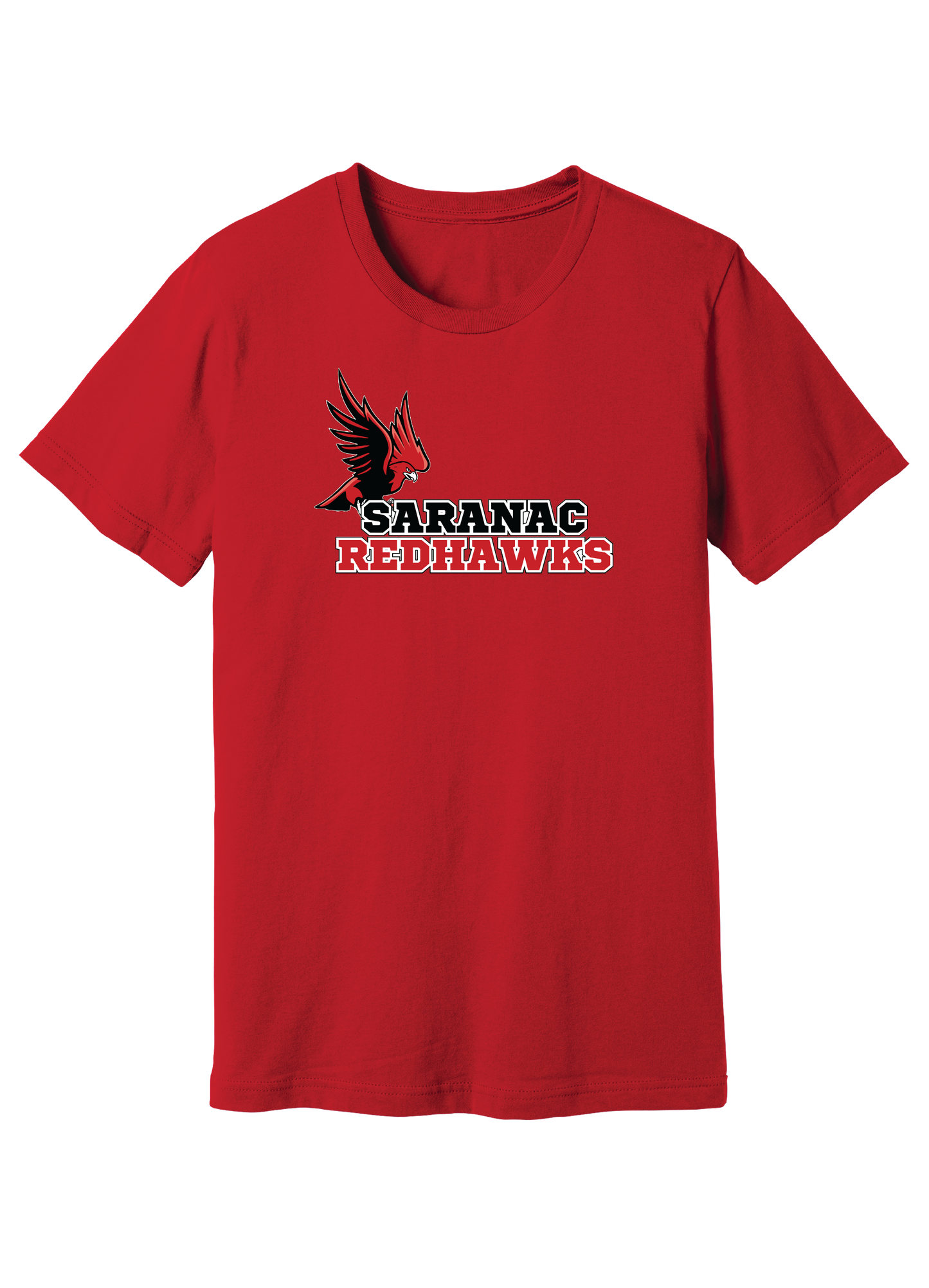 Saranac Red Hawks 6 T-Shirt