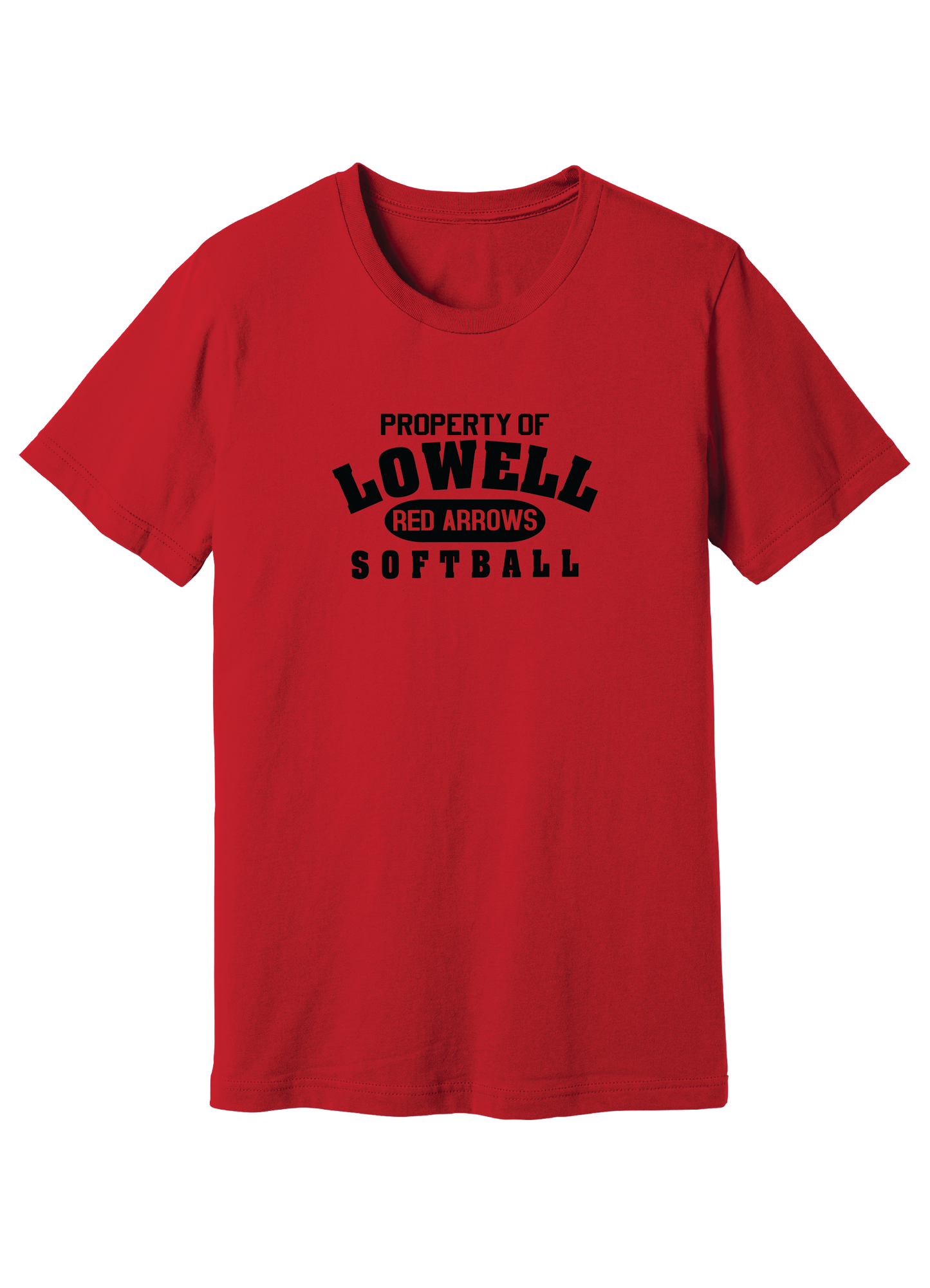 Lowell Red Arrow Softball 2 T-Shirt