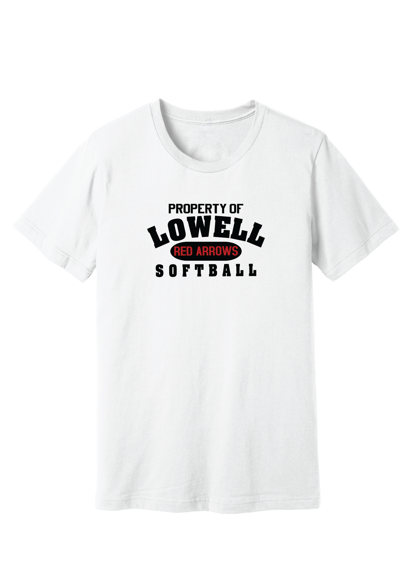 Lowell Red Arrow Softball 2 T-Shirt