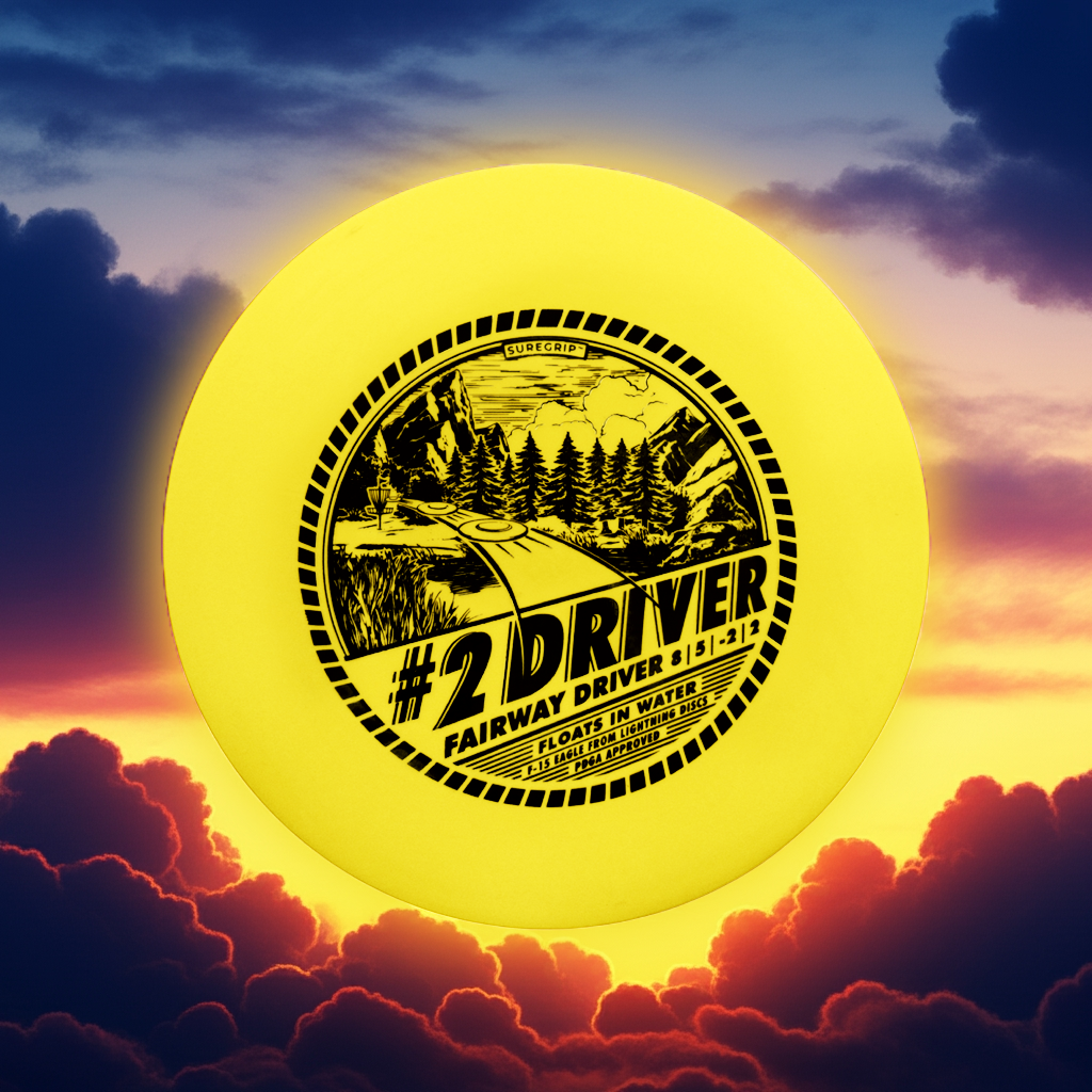 Lightning Sure Grip #2 Driver Fairway Driver Golf Disc