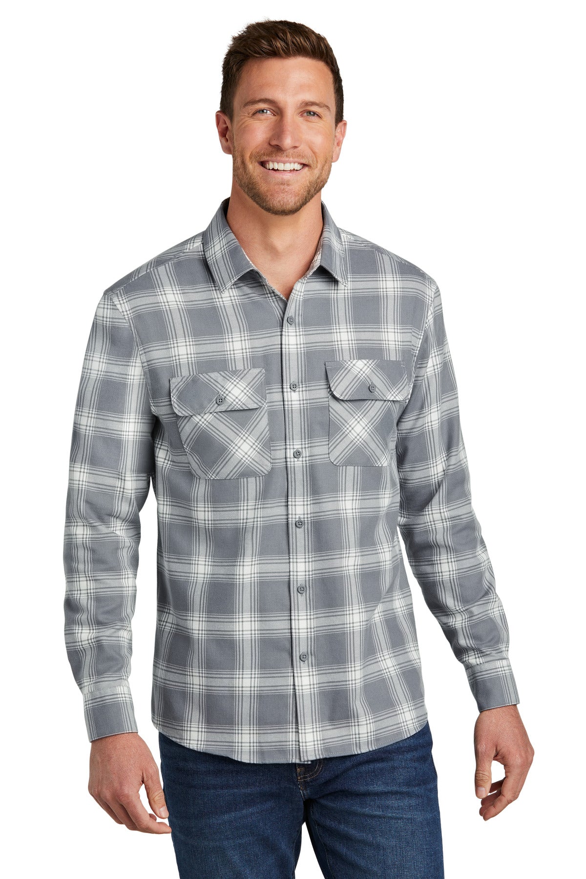 Port Authority ®  Plaid Flannel Shirt. W668