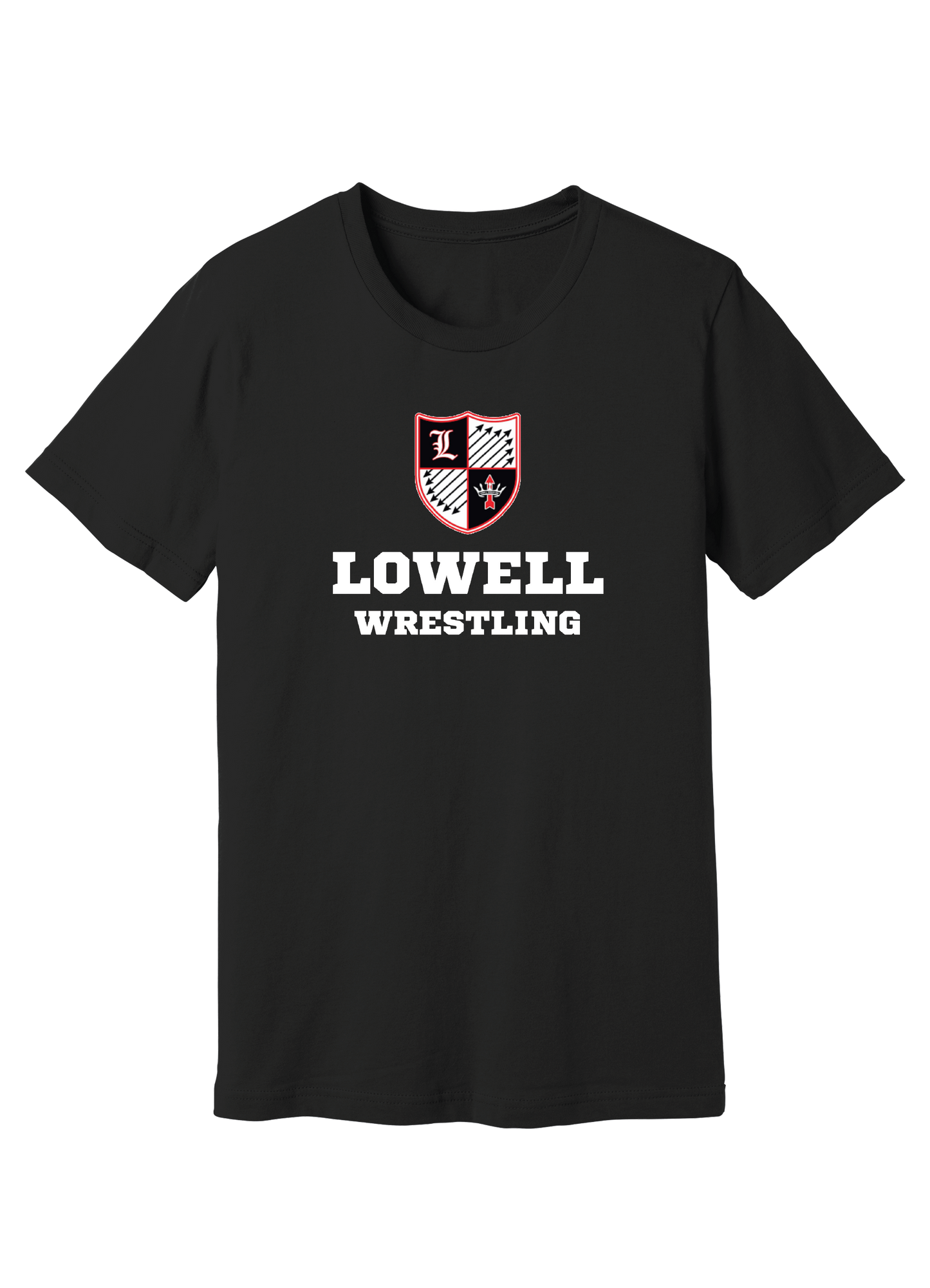 Lowell Red Arrows Wrestling 10 T-Shirt