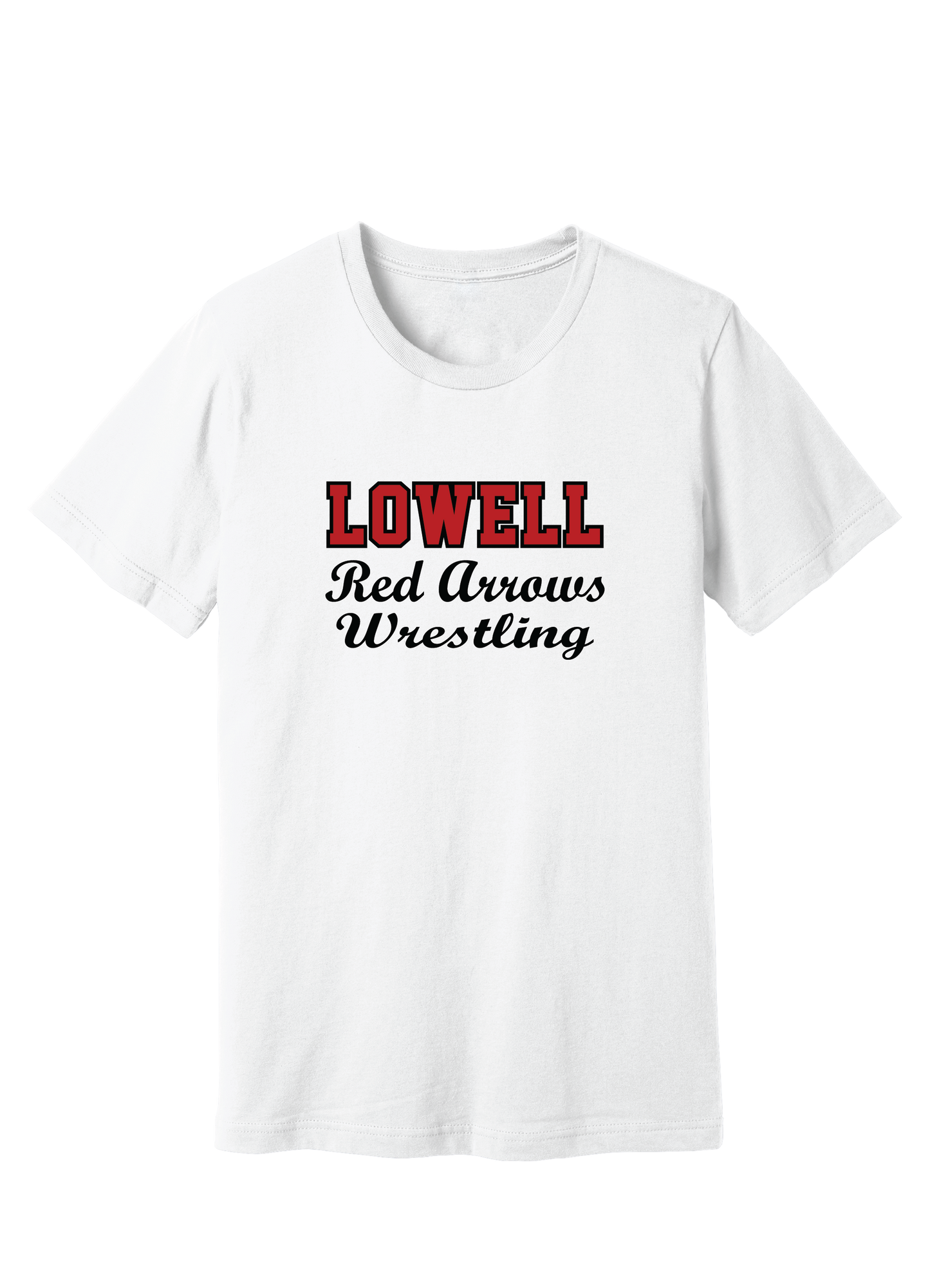 Lowell Red Arrow Wrestling 2 T-Shirt