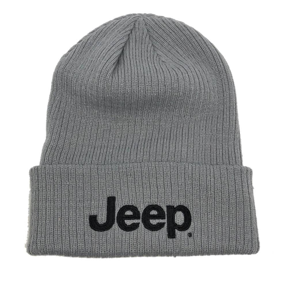 Hat - Jeep Flip Knit - Grey